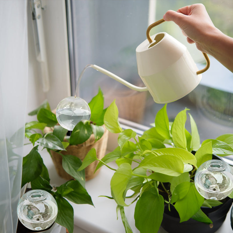 1-5PCS 500ML Plastic Automatic Plant Watering Bulbs, Globe - Shaped Self - Watering Drip Irrigation for Pots - Korvel