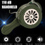 110dB Green Aluminium alloy Crank Hand Operated Air Raid Emergency Safety Alarm Buzzer Home Self Protection Security - Korvel
