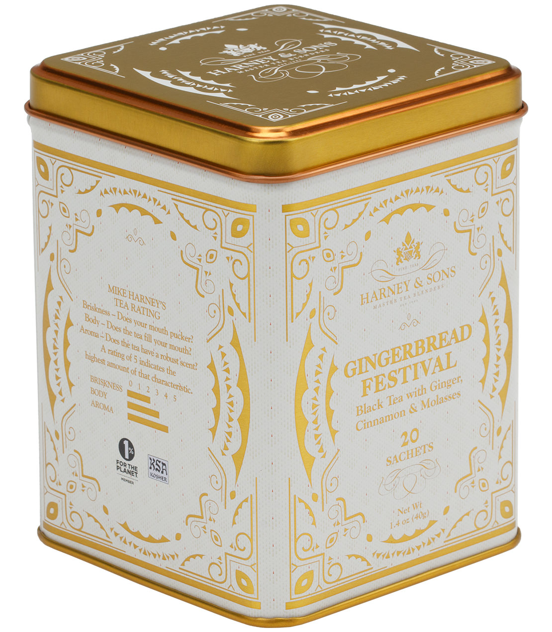 Thé Festival de Pain d'Épices - Boîte de 20 Sachets