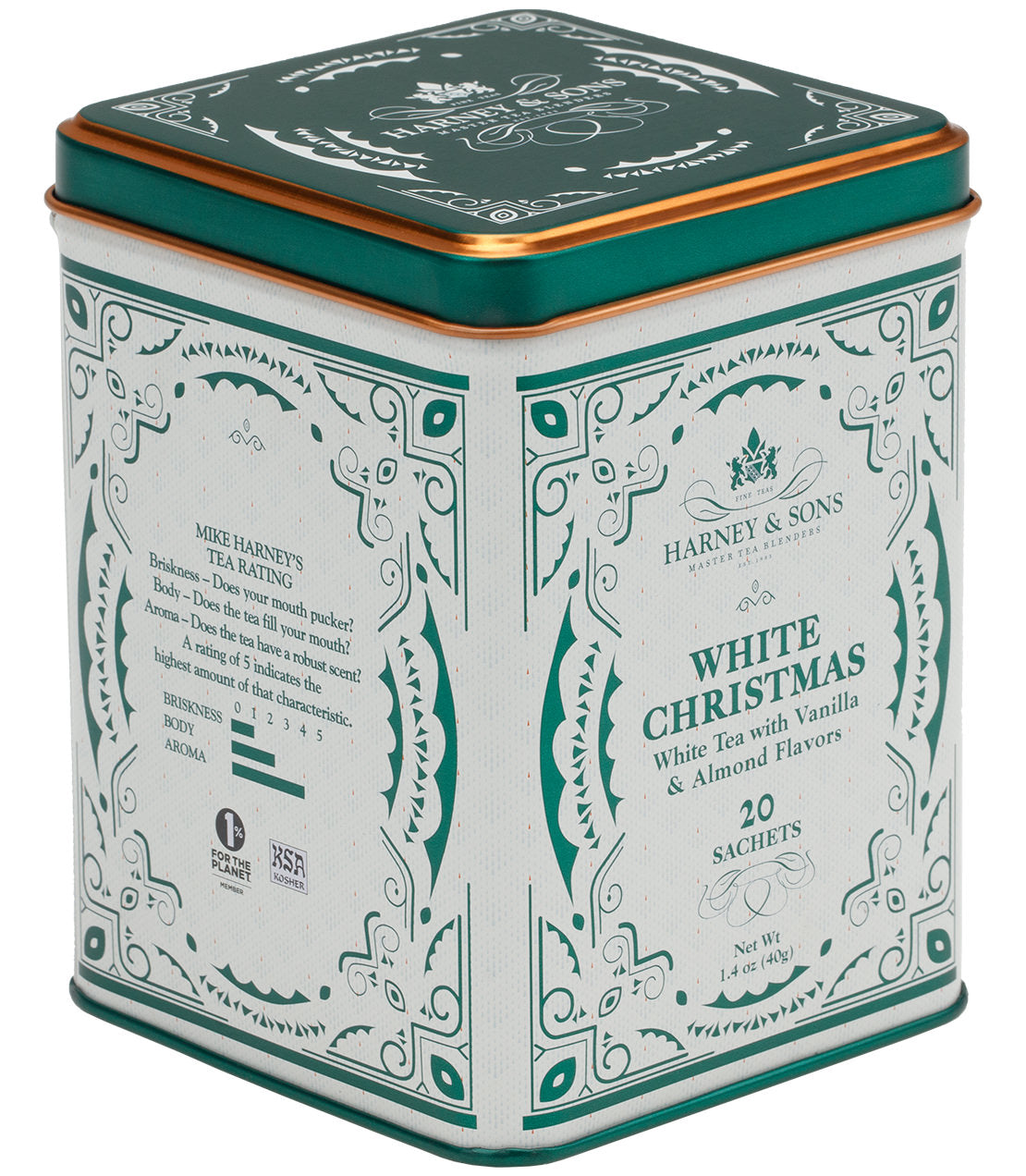 Thé de Noël Blanc - Boîte de 20 Sachets