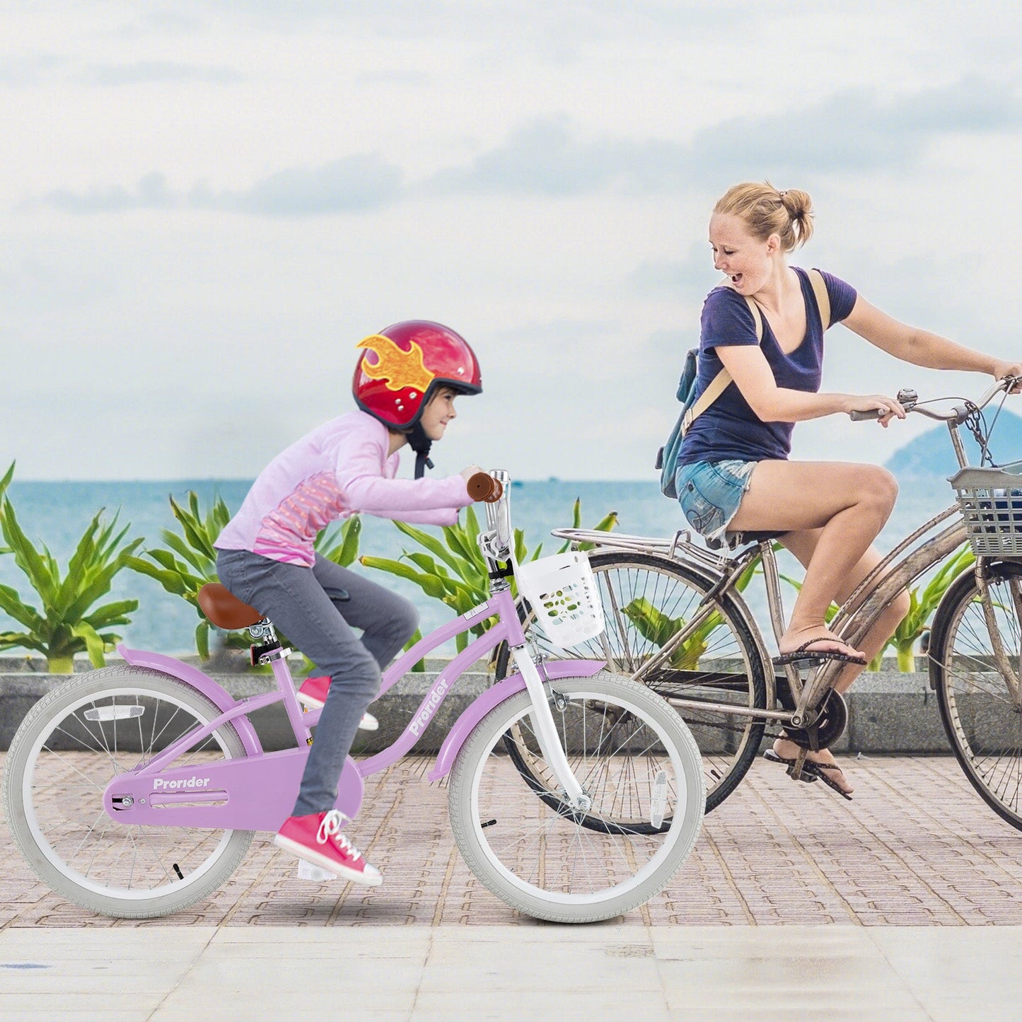 Bicicleta Ajustable para Niños de 20 Pulgadas con Sistema de Doble Freno