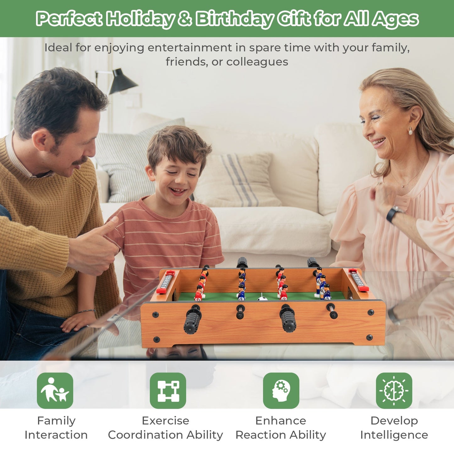 Gbruno 20 Inch Indoor Competition Soccer Table