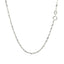 Cadena de Singapur de Oro Blanco de 14k - 1.5mm Elegancia