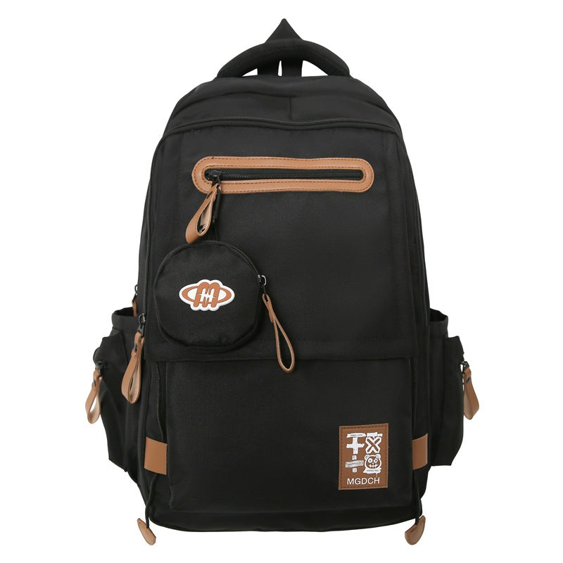 Large-Capacity School Backpack for Middle School Students