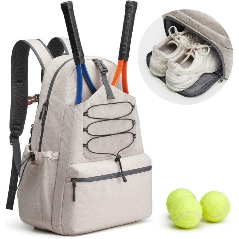 Mochila de Tenis Premium para Hombres y Mujeres - Capacidad para 4 Raquetas