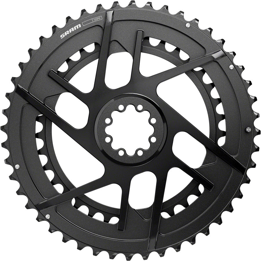 Kit de Platos SRAM Rival 2x - 46/33t 2x12 Velocidades Montaje Directo Negro
