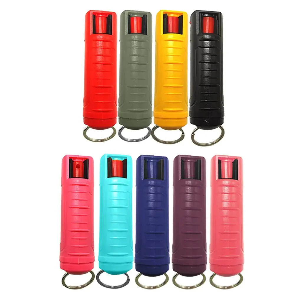 20ML Compact Pepper Spray Keychain for Personal Safety
