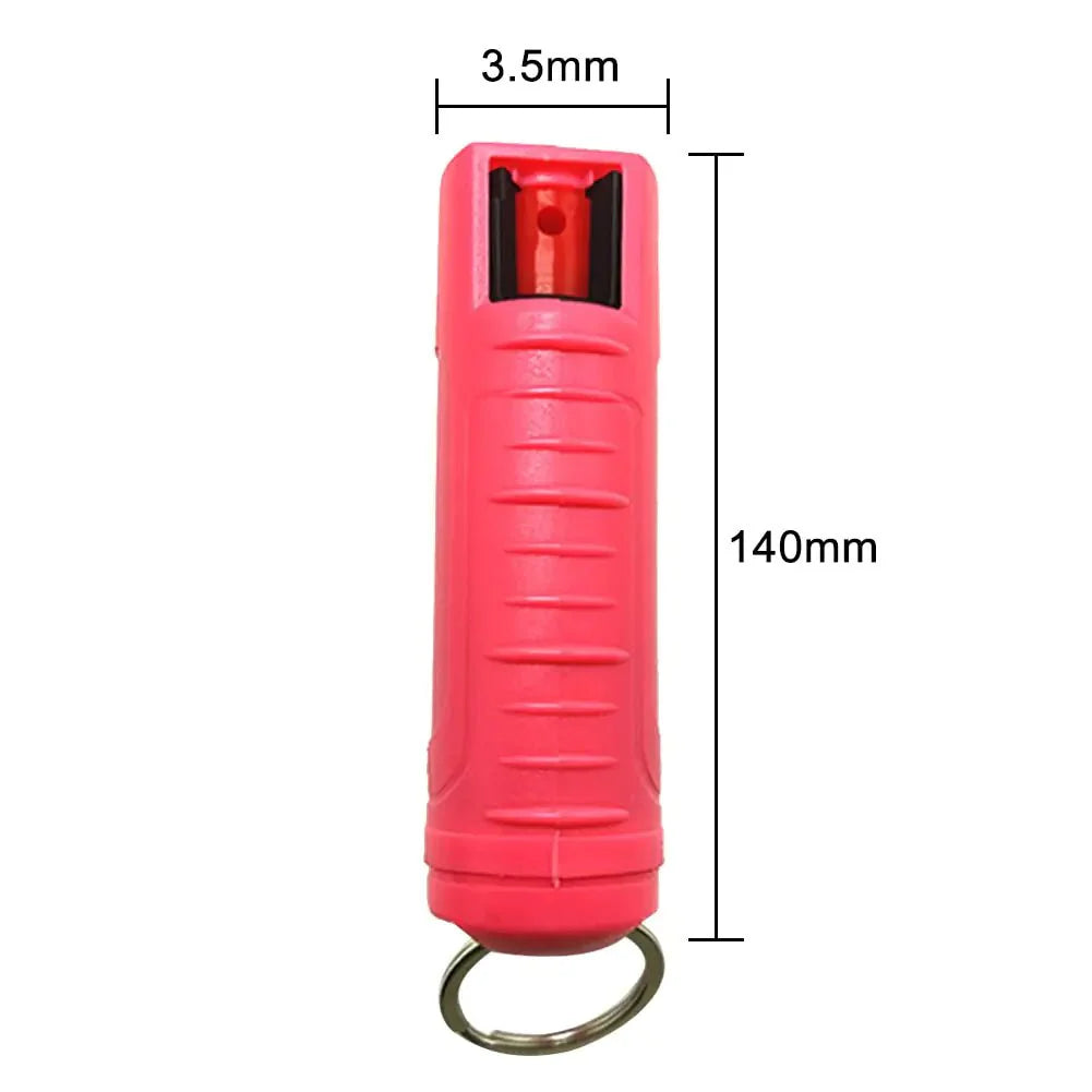 20ML Compact Pepper Spray Keychain for Personal Safety
