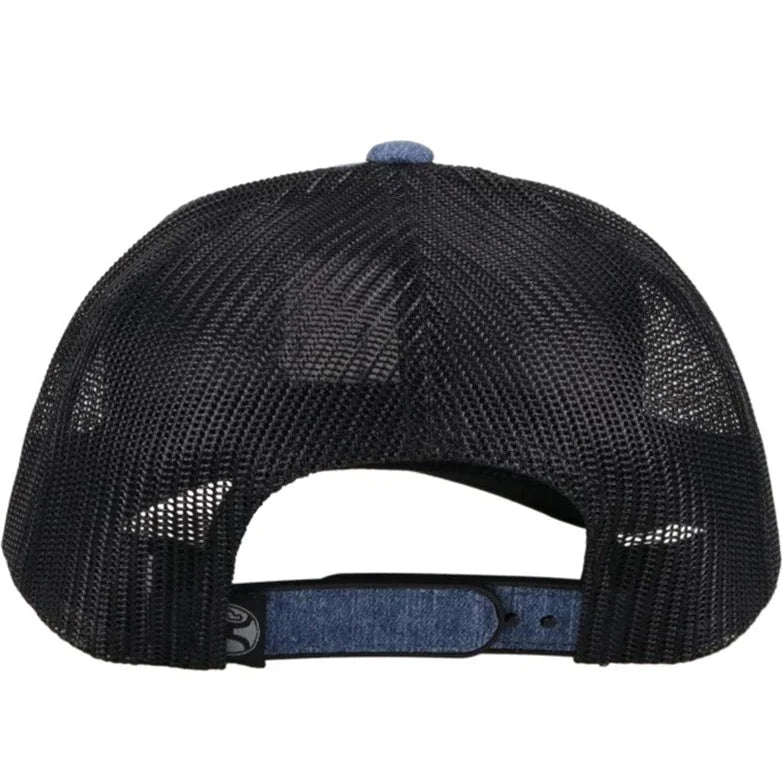 Hooey Bronx Baseball Cap - Stylish Blue & Black Design - Korvel