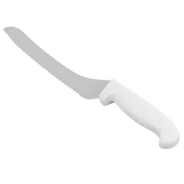 Couteaux à gâteau et à pain à bord décalé - Dentelés, quatre options de longueur