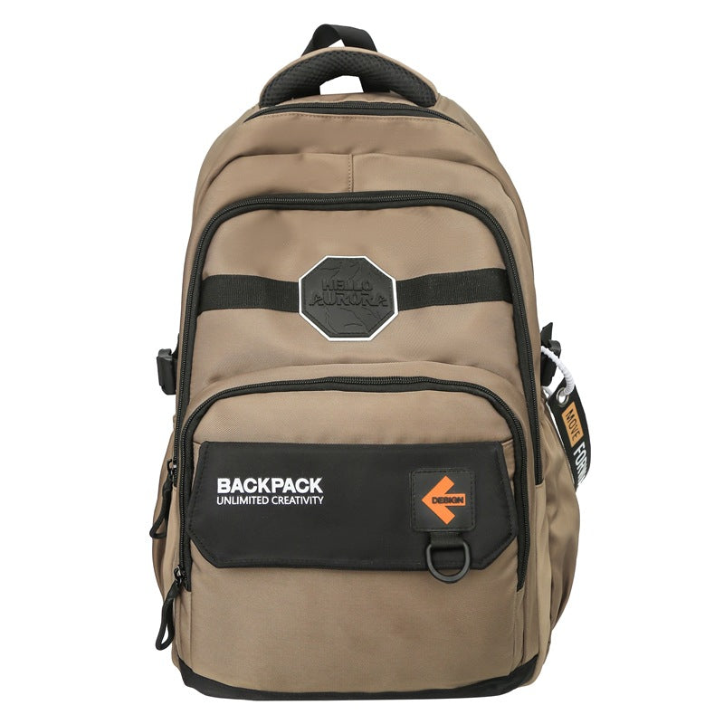 Mochila de Viaje para Laptop de Gran Capacidad y Diseño Simple