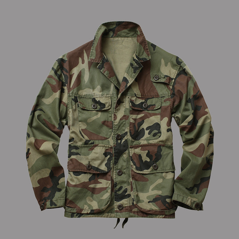 Premium Camouflage Trucker Jacket