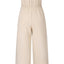Tied Cutout Tube Wide Leg Jumpsuit - Korvel
