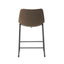 Vintage Style Brown 24-Inch Counter Stool (Set of 2)