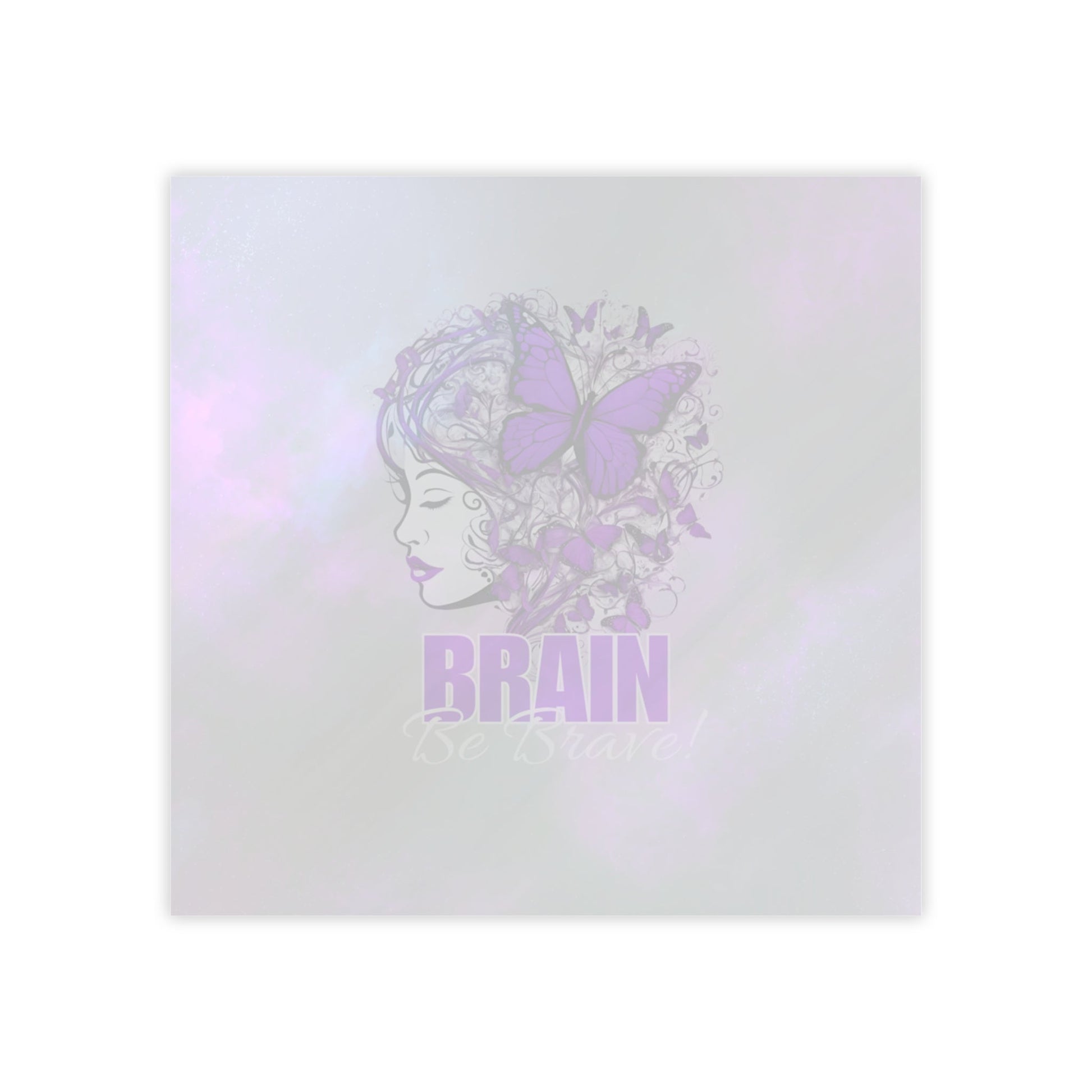 Be Brave Purple Post-it® Note Pads - 50 Sheets - Korvel