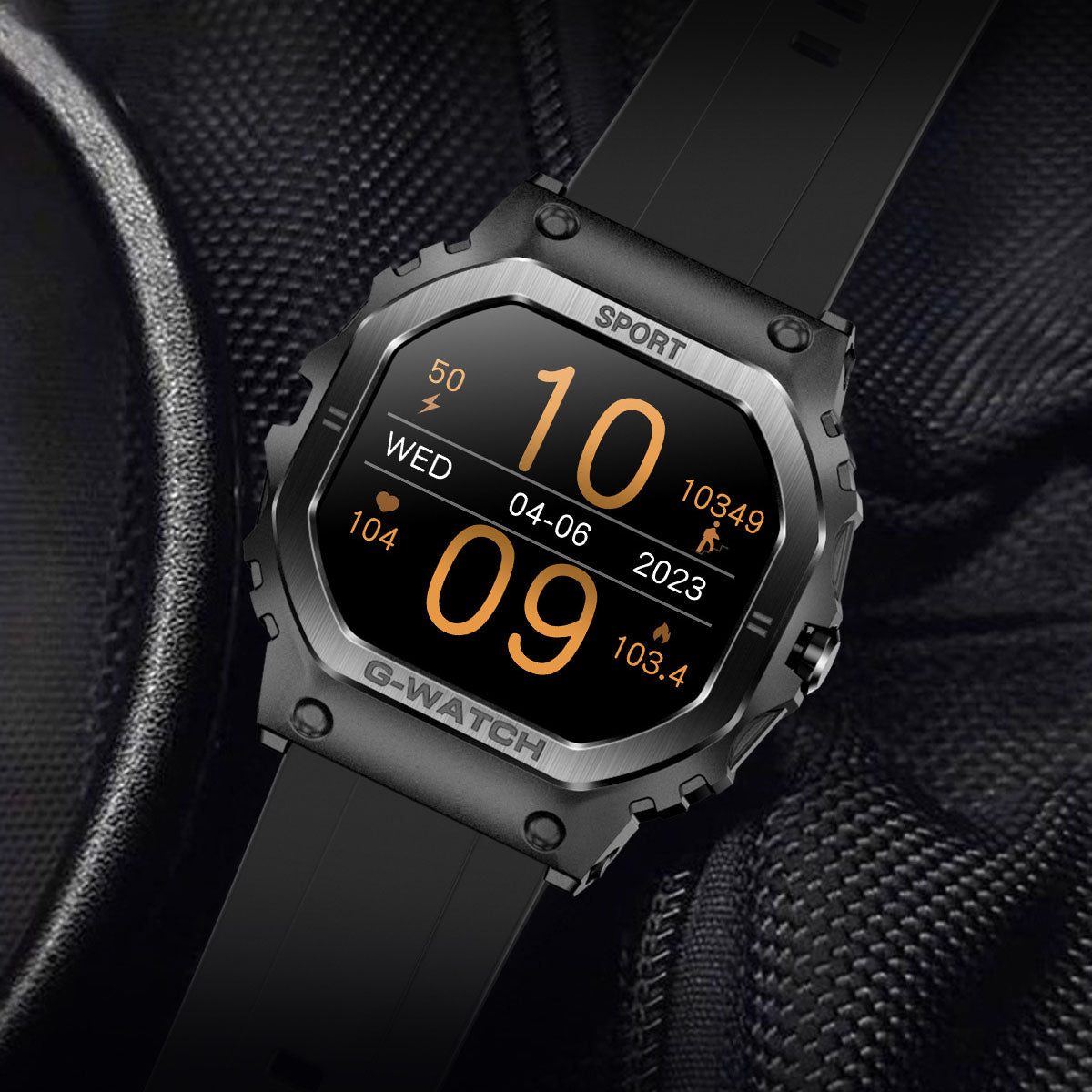 I108 Smartwatch with High-Definition Display and Bluetooth Connectivity