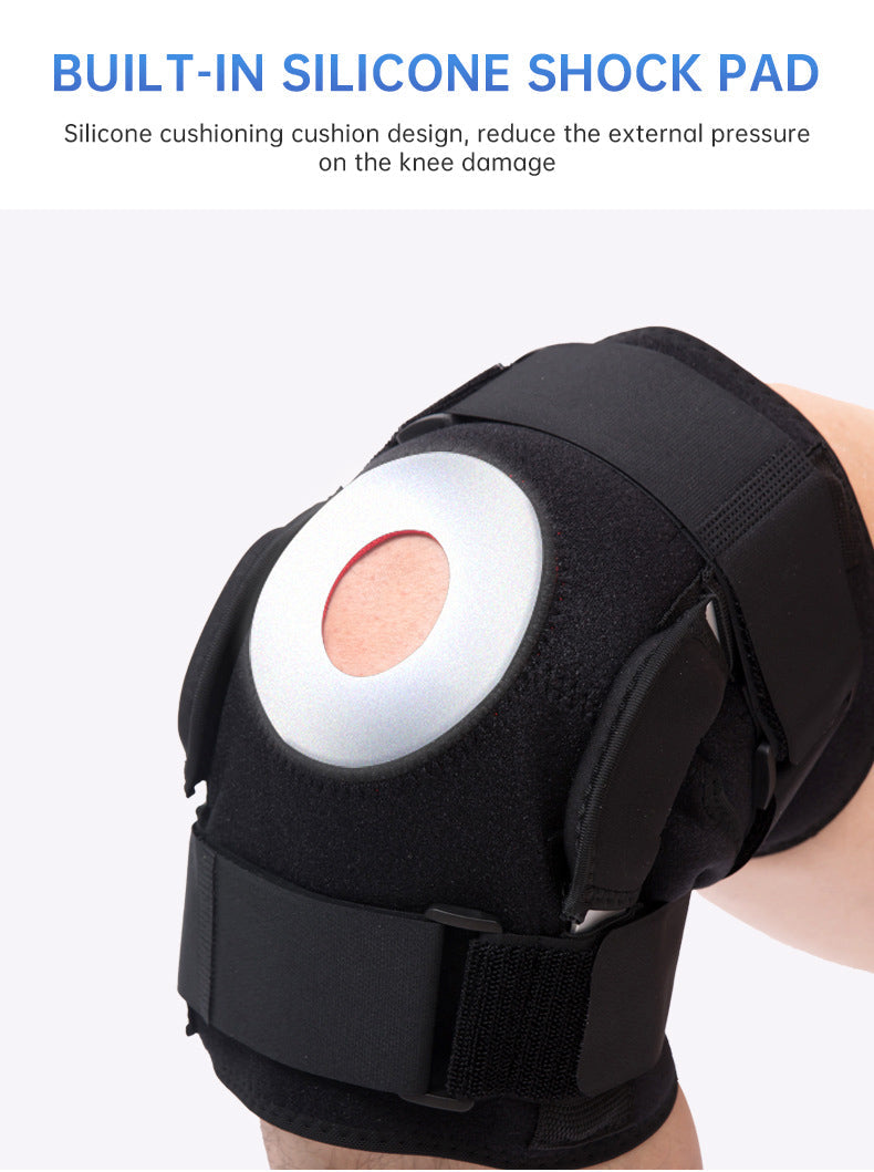 Adjustable hinged Patella Knee Support Brace for pain relief and knee joint protection - Korvel