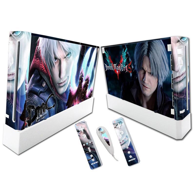 Piel de vinilo colorido para consola Wii