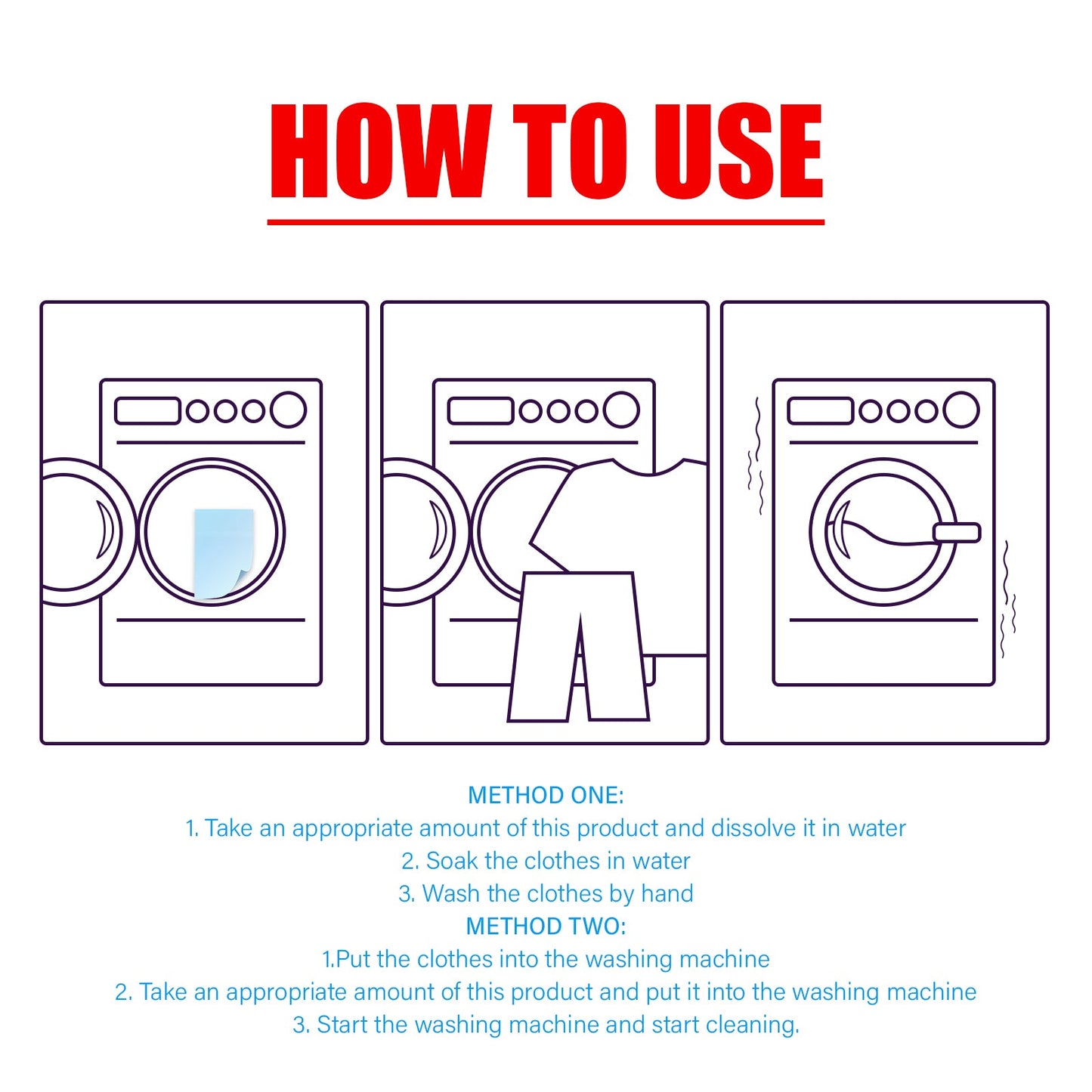 Laundry And Cleaning Tablets Deeply Clean Stubborn Dirt And Stains From Clothes. Portable And Easy To Store. Gentle And Hands-Free - Korvel
