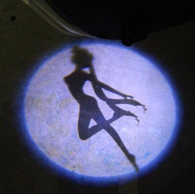 Wireless Car Logo LED Projector Light - 2pcs
