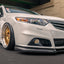 Spdz1 Modulo Carbon Fiber Front Lip for 2009-2014 Acura TSX - Korvel