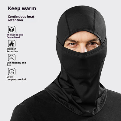 Fleece-Lined Thermal Face Mask for Outdoor Activities
