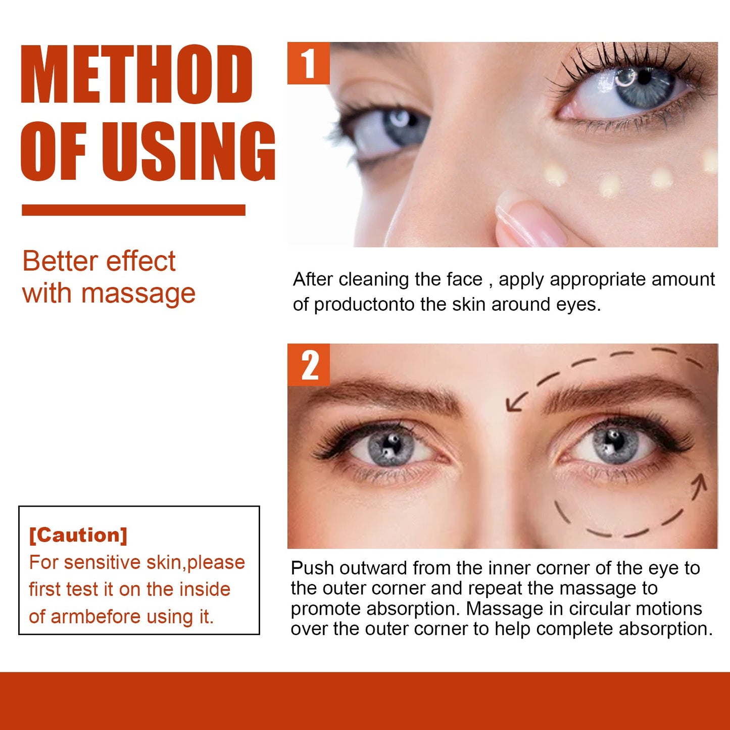 Premium Firming Eye Cream for Dark Circles and Puffiness