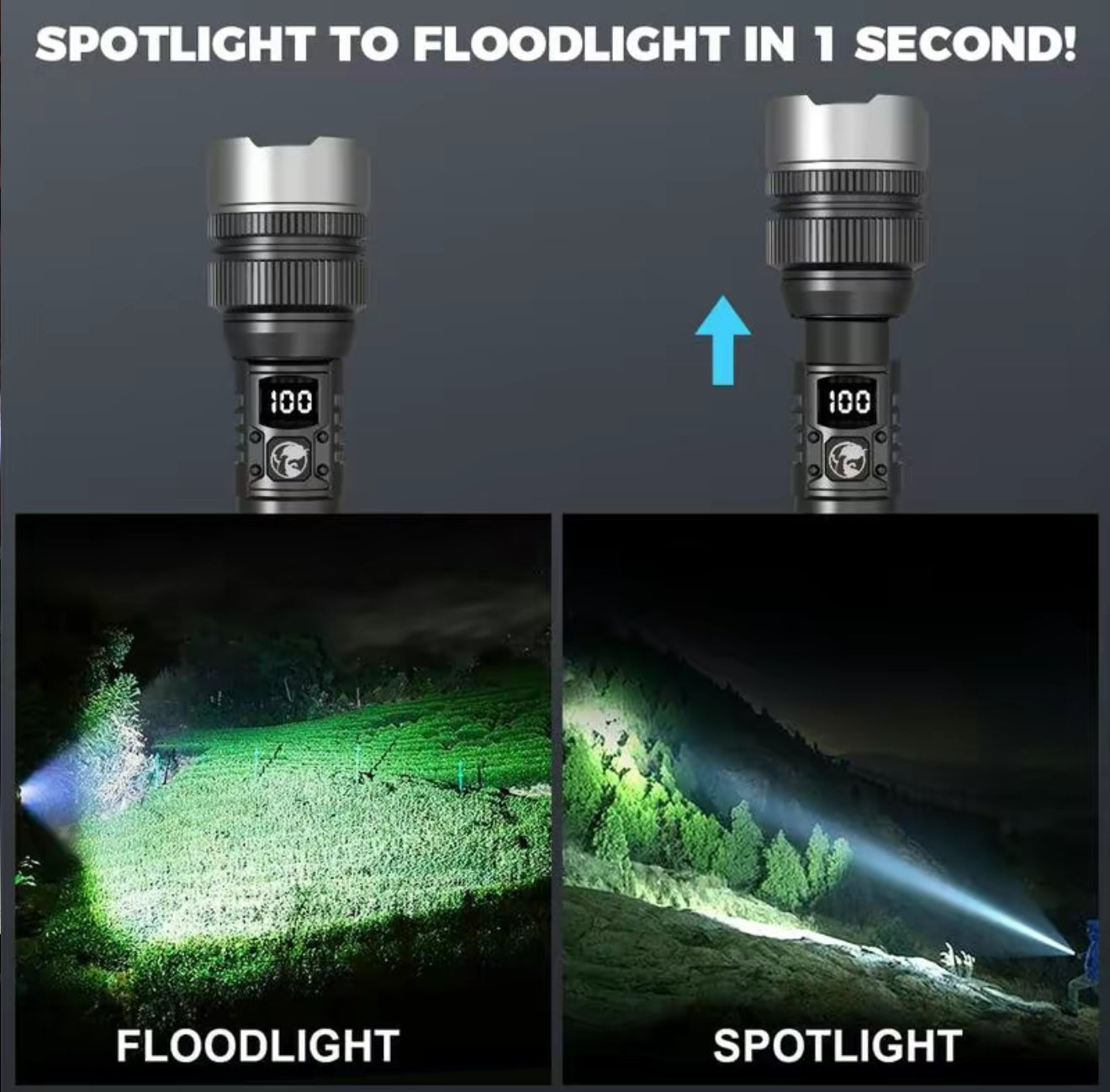 PowerBeam X4 Flashlight - Korvel