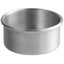Premium Round Aluminum Cake Pans - 3" High, Multiple Sizes