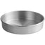 Premium Round Aluminum Cake Pans - 3" High, Multiple Sizes