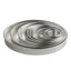 Premium Round Aluminum Cake Pans - 3" High, Multiple Sizes