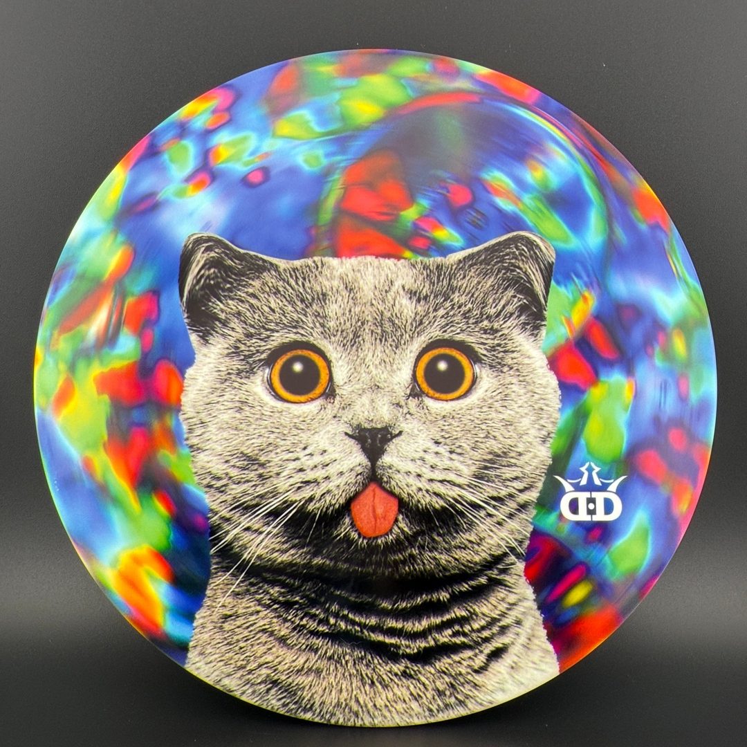 Fuzion Justice - DyeMax - Space Kitty Trippin Disc Golf Disc