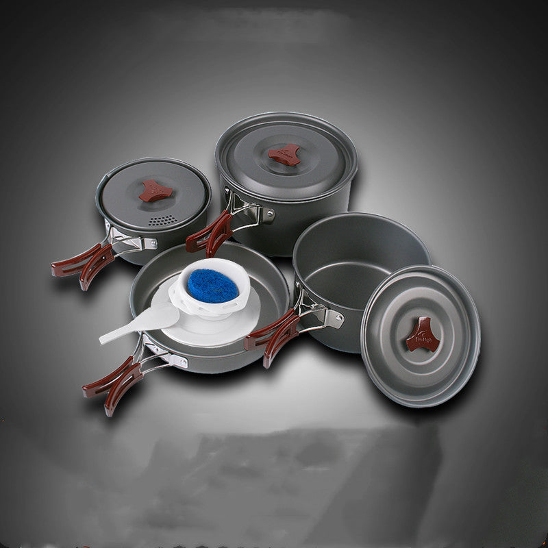 Premium Camping Cookware Set for Outdoor Adventures