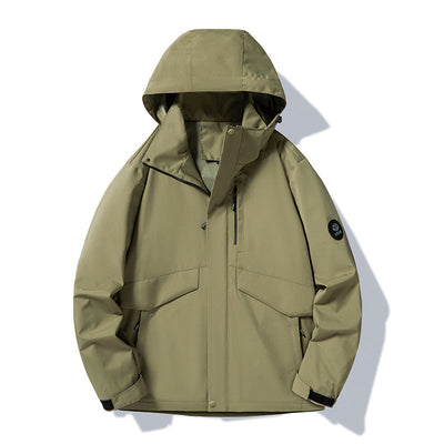 Chaqueta Cortaviento Impermeable Premium para Aventuras al Aire Libre