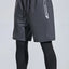 Shorts actifs pour hommes grande taille avec taille élastique