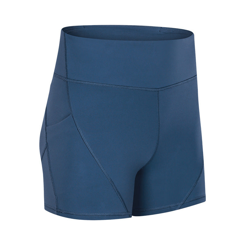 SHINBENE High Waisted Soft Cotton Feel Athletic Shorts