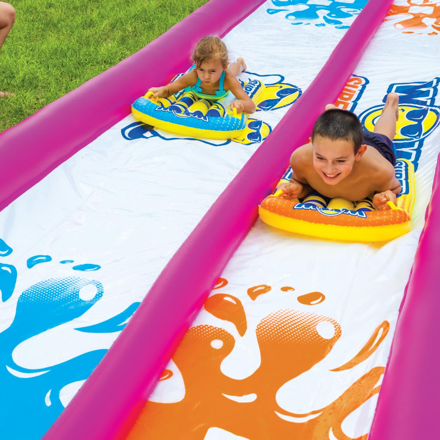 WOW Watersports Giant Double Lane Lawn Slide