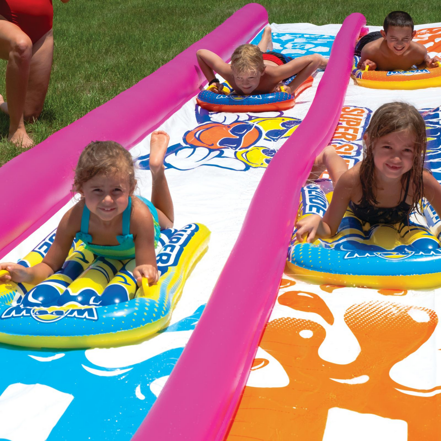 WOW Watersports Giant Double Lane Lawn Slide