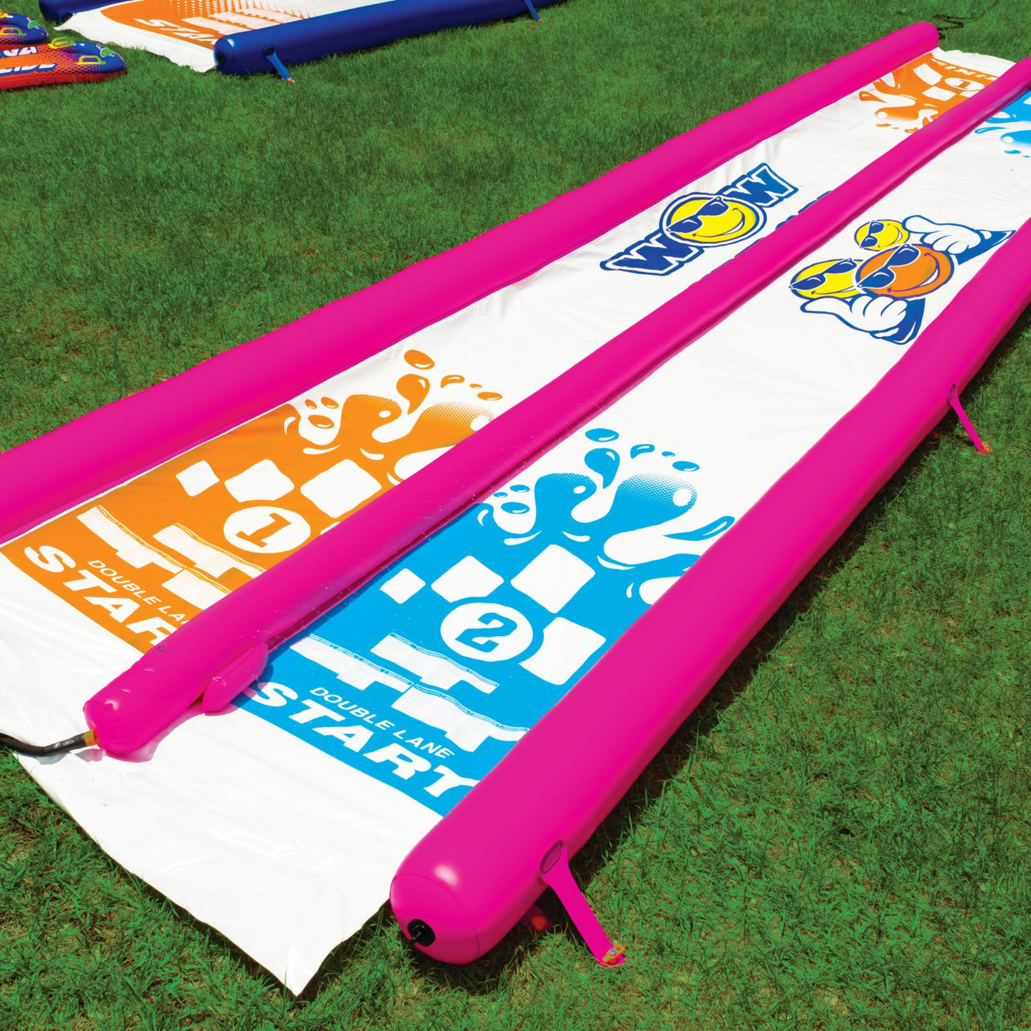 WOW Watersports Giant Double Lane Lawn Slide