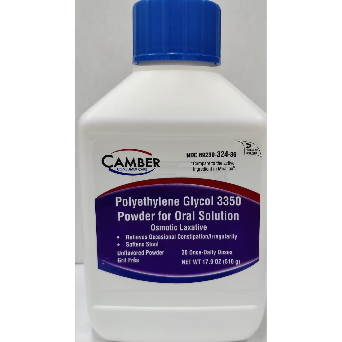 Camber PEG 3350 Powder 17.9 Oz (510g)
