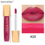 Velvet Matte Pearlescent Lip Gloss - Non-Fading & Non-Stick