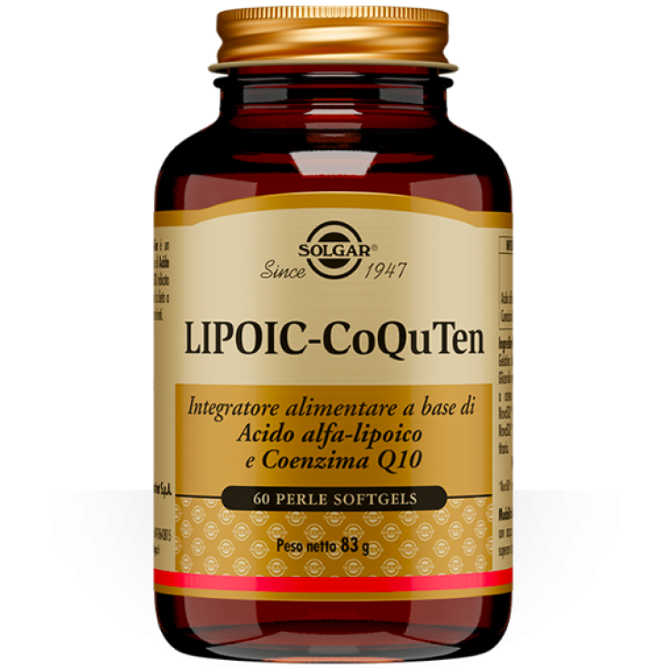 Solgar Nutri-Nano CoQ-10 y Ácido Alfa Lipoico Softgels