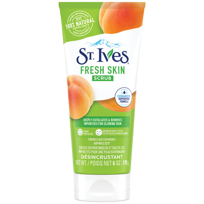 St. Ives Fresh Skin Invigorating Apricot Face Scrub - 6oz