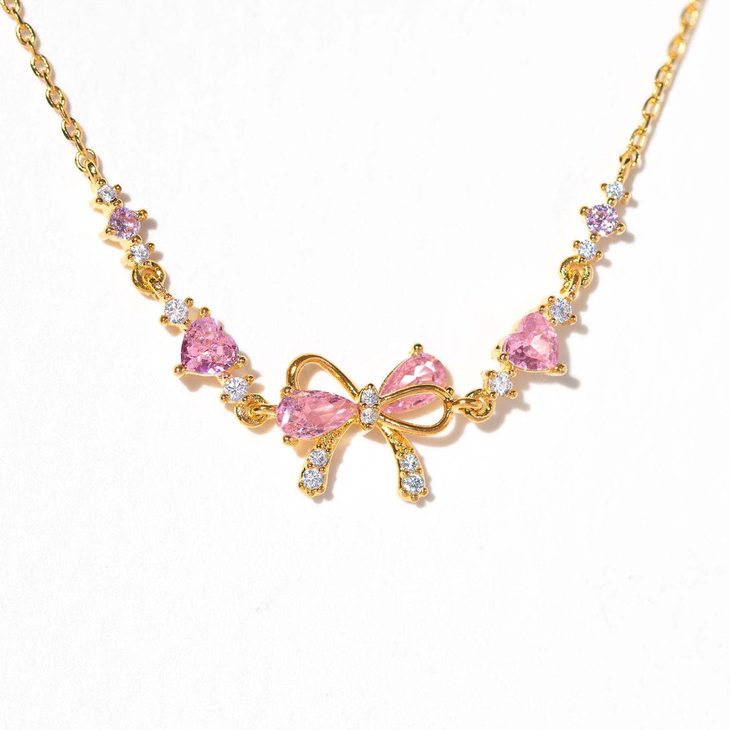 Ins Style Cute Sweet Bracelet Love Zircon Butterfly Festival Bracelet Women's Valentine's Day Gift Jewelry - Korvel