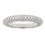 Bague de mariage élégante en zircon cubique en argent sterling