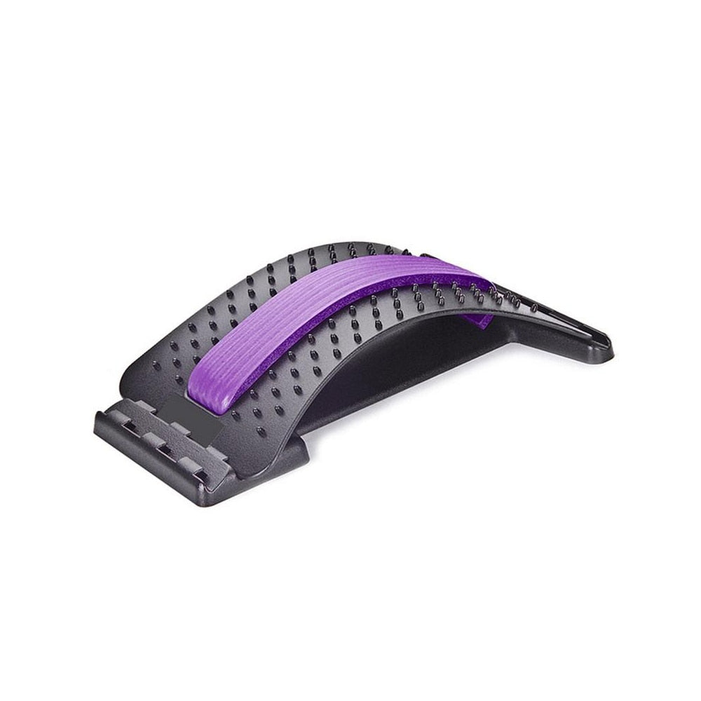 Stretch Equipment Back Massager Stretcher Fitness Lumbar Support Relaxation Mate Spinal Pain Relieve Chiropractor Messager - Korvel