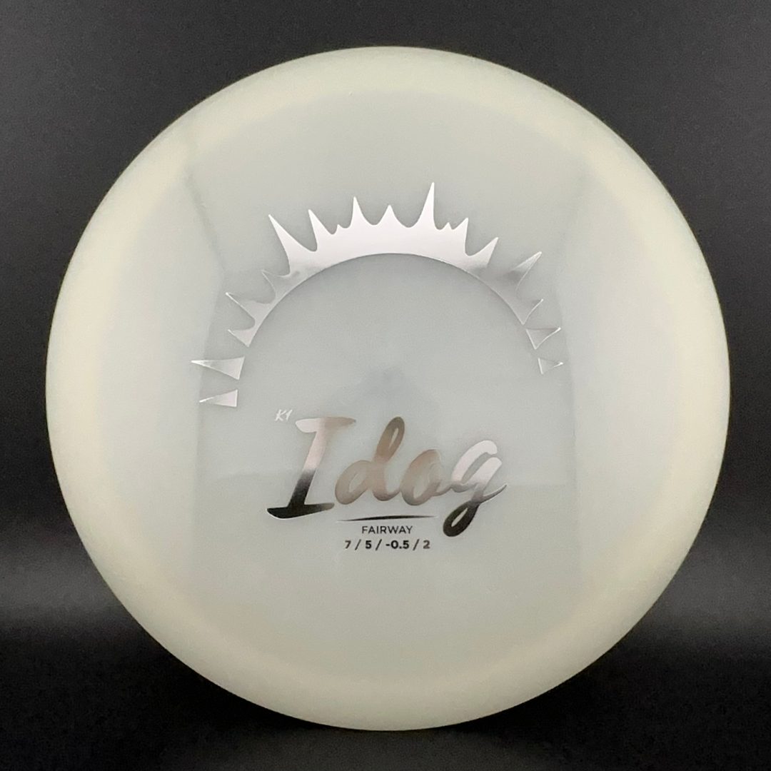 K1 Glow Idog - First Run Disc Golf Driver
