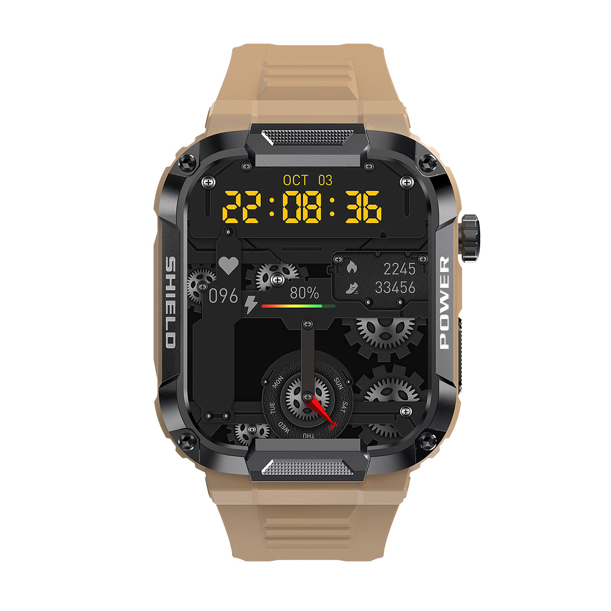 Smart bracelet MK66 Bluetooth call IP69 health monitoring super long endurance sleep monitoring sports watch - Korvel