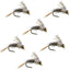 Barr's Baetis Emerger BWO Wet Flies - Size 18 (Pack of 6) - Korvel
