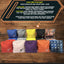Customizable Slick & Stick Cornhole Bags - Choose Your Color! - Korvel